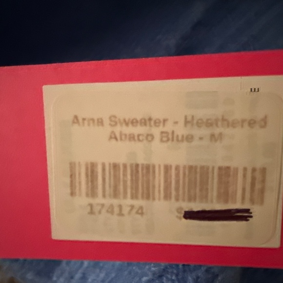 Lilly Pulitzer Anna Sweater - Heather Abaco Blue - medium - Picture 2 of 2